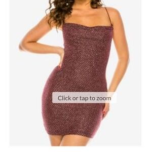 B Darlin - Elegant Black Glitter Dress - Size 5/6